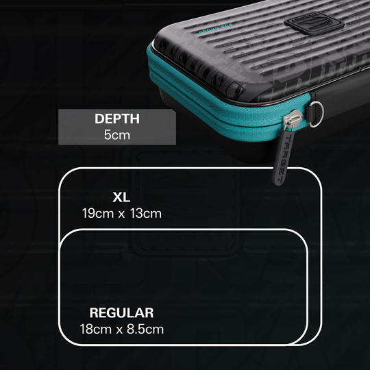 Étui à fléchettes Takoma XL Ghost Series Rob Cross Abgebildet ist das Takoma XL Ghost Series Rob Cross Dartcase. Dieses Etui eignet sich ideal zur sicheren Aufbewahrung von Darts.