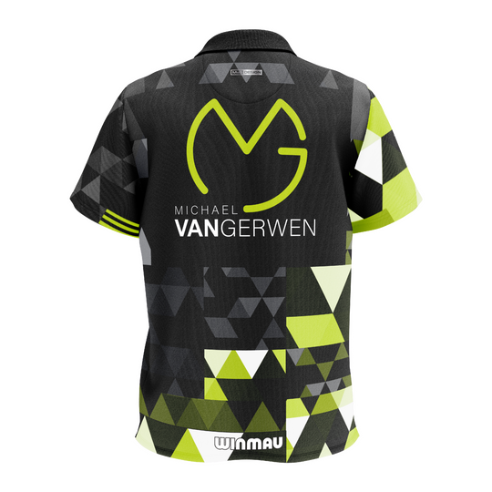 Polo Winmau Michael Van Gerwen édition fan Hier ist das Winmau Michael Van Gerwen Fan-Edition Poloshirt abgebildet. Das Poloshirt richtet sich an alle Fans von Michael Van Gerwen.