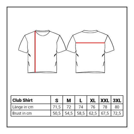 T-shirt Löwen Collection Club Hier ist das Löwen Kollektion Club T-Shirt zu sehen. Das klassische Design eignet sich perfekt für den Cluballtag.