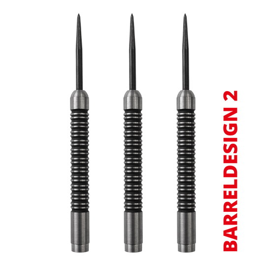 Super Grip 90 % Steeldart Barrels Das Bild zeigt die Super Grip 85 % Steeldart Barrels. Diese Barrels sind besonders für Steeldartspieler geeignet.