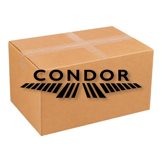 Boîte mystère McDart - Condor Die Darstellung zeigt die McDart Mystery-Box - Condor. Diese Überraschungsbox enthält exklusive Condor Dart-Produkte.