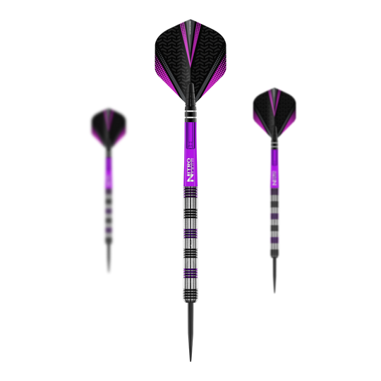 Fléchettes en acier Red Dragon Gemma Hayter - 22 g Hier sieht man ein Set der Red Dragon Gemma Hayter Steeldarts - 22g. Die Darts sind für professionelle Dartspieler geeignet.