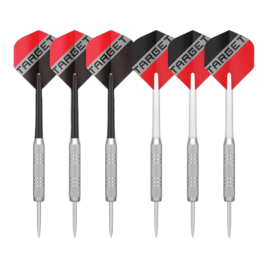 Ensemble de fléchettes en acier Target Rift Abgebildet ist das Target Rift Steeldartboard Set. Dieses Dartboard Set eignet sich perfekt für den Heimgebrauch.
