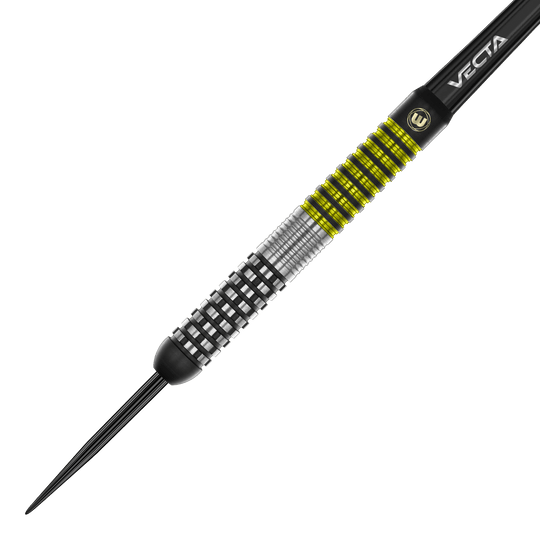 Fléchettes en acier Winmau Team 360 Cori Wiltshire - 24 g Hier sind die Winmau Team 360 Cori Wiltshire Steeldarts zu sehen, 24 Gramm schwer. Sie zeichnen sich durch ein modernes Design und hohe Performance aus.