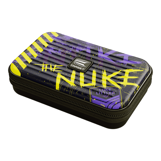 Étui à fléchettes Target Takoma Luke Littler XL Hier ist das Target Takoma Luke Littler XL Dartcase zu sehen. Es eignet sich zur Aufbewahrung und zum Transport von Dartzubehör.
