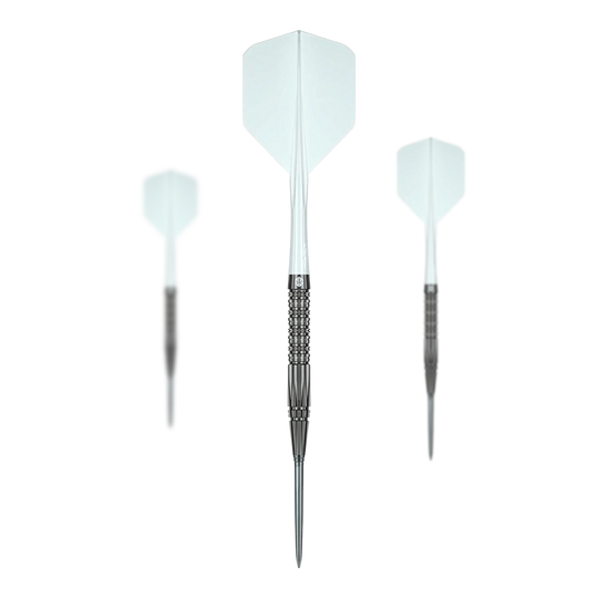 Fléchettes en acier Caliburn Prisma P2 - 20,5 g Dieses Bild zeigt das Set der Caliburn Prisma P2 Steeldarts mit einem Gewicht von 20,5g. Die Steeldarts sind für das Dartspiel geeignet.