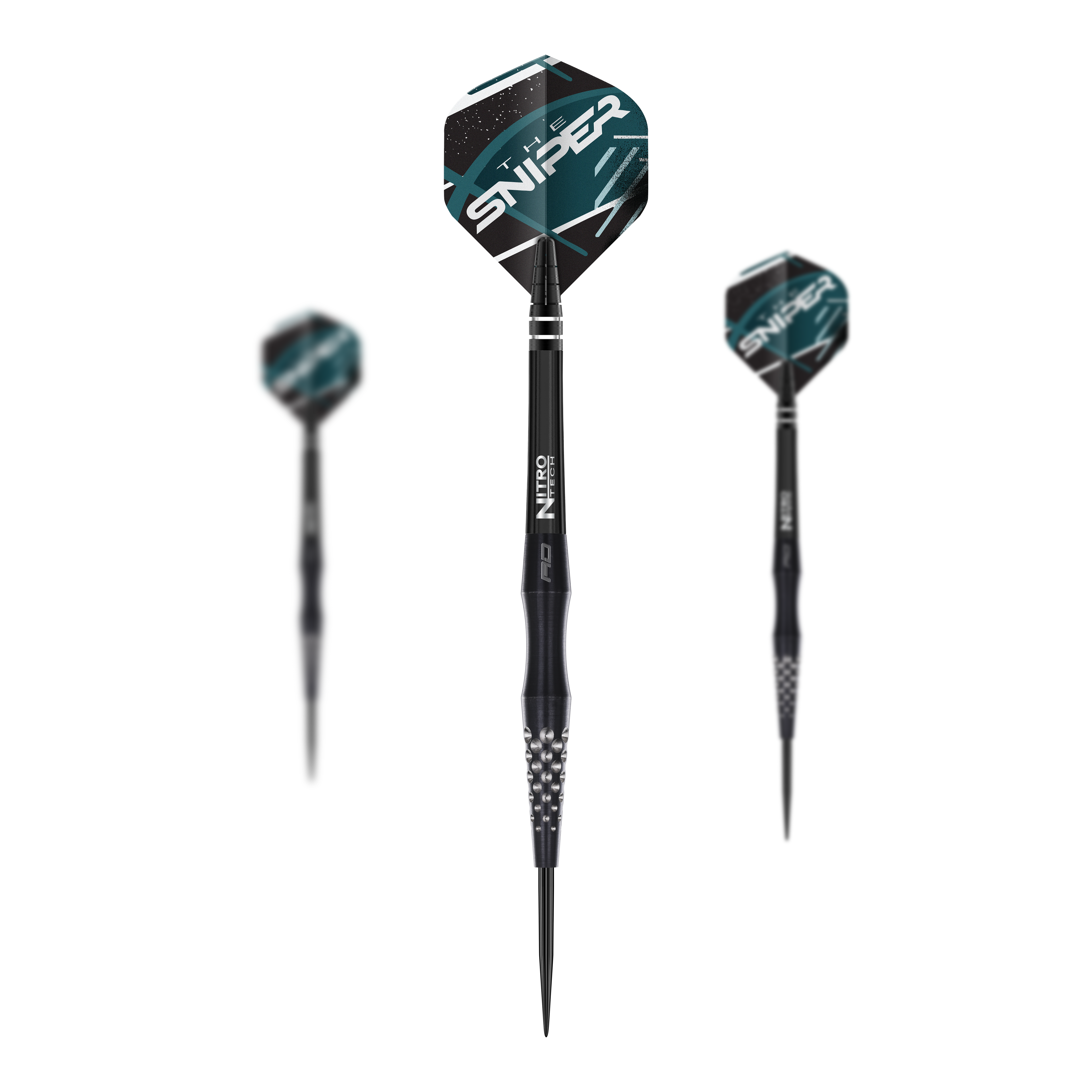 Fléchettes en acier Red Dragon Connor Scutt The Sniper - 22 g Dies ist das Produkt Red Dragon Connor Scutt The Sniper Steeldarts - 22g. Das Bild zeigt einen Satz Steeldarts mit diesem Markennamen.